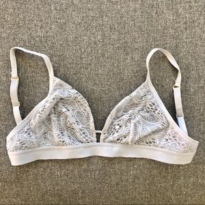 Lively Palm Lace Bralette